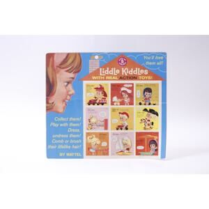 1965 Liddle Kiddles Florence Niddle, Package, Mattel, Accessory, ~ 250929-WH 766